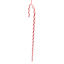 Peppermint Swirl Candy Cane Ornament, 4x16