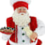 Gingerbread Lane Santa, 11"