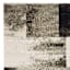 (B501) Ivory & Grey Abstract Block Runner, 2x6