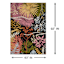 (E501) Multicolored Floral Blossoms Outdoor Area Rug, 5x8