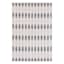 (D613) Tracey Boyd Palermo Grey & White Washable Area Rug, 5x8