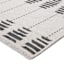 (D613) Tracey Boyd Palermo Grey & White Washable Area Rug, 5x8