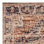 (A407) Halton Slate Rust Distressed-Look Area Rug, 5x8