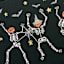 Happy Haunting Dancing Skeletons Kitchen Rug, 18x30