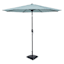 Crank & Tilt Round Patio Umbrella, 9' & Base 2-Piece Set