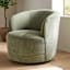 Sawyer Swivel Accent Chair, Moss