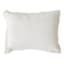 Providence Cream Cotton Velvet Throw Pillow, 14x20