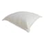 Providence Cream Cotton Velvet Throw Pillow, 18"