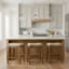 Set of 3 Waverly Brown Counter Stools