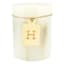 Honeybloom Wheat Embedded Unscented Pillar Candle, 3x4