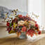 Fall Floral Arrangement with Ceramic Pot, 13"