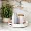 REAL SIMPLE White Ceramic Oil Bottle, 13oz