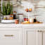 REAL SIMPLE 2-Tier White Metal Wire Fruit Basket