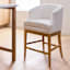 Gemma Counter Stool, Beige