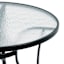 Woodhill Round Patio Dining Table, Black