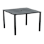 Grammercy Square Patio Dining Table, Black