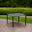 Grammercy Square Patio Dining Table, Black