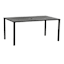 Grammercy Rectangle Patio Dining Table, Black