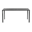 Grammercy Rectangle Patio Dining Table, Black