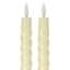 2-Pack Ivy LED Taper Candles, 10"