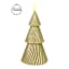 Twill Christmas Tree LED Candle with Timer, 3x7