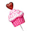 Pink Cupcake Pick, 20"