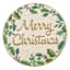 Classic Christmas Merry Christmas Beaded Placemat, 14"