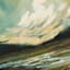 Abstract Landscape Canvas Wall Art, 40"