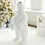 Silver Oversized Polar Bear, 47"