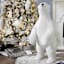 Silver Oversized Polar Bear, 47"