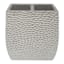 Found & Fable 4-Piece Silver Hammered Bathroom Set