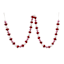 Red, Pink & White Valentine's Heart Shatterproof Garland, 6'