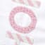 Mrs. Claus' Bakery Ho Ho Ho Pink Beaded Table Runner, 72x13