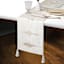 Arctic Wonderland Natural Repeat Tree & House Table Runner