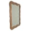 Walnut Wavy Wall Mirror, 24x36