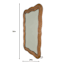 Walnut Wavy Wall Mirror, 24x36