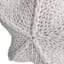Neutral Knit Star Shaped Throw Pillow