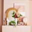 Metal Taper Candle Holder, 8"