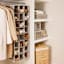 REAL SIMPLE 24-Pocket Adjustable Fabric Hanging Closet Organizer