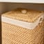 REAL SIMPLE Rattan Laundry Hamper with Lid