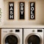 3-Piece Wash, Dry & Fold Wall Art Set