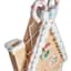 Mrs. Claus' Bakery Green Pastel Door Gingerbread House, 36"