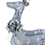 LED Disco Reindeer, 5'