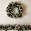 Pre-Lit Snowy Cedar Garland, 6'