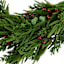Greenery With Berries & Pinecones Garland, 72"
