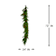 Greenery With Berries & Pinecones Garland, 72"