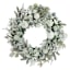 Tinsel Ball, Snow Berry, Eucalyptus & Pine Wreath, 24"