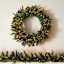 Pre-Lit Battery Operated Bradley Wreath, 24"
