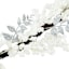 Snow, Glitter Berry & Rosehip Christmas Garland, 72"