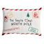 Santa Letter Throw Pillow, 14x20